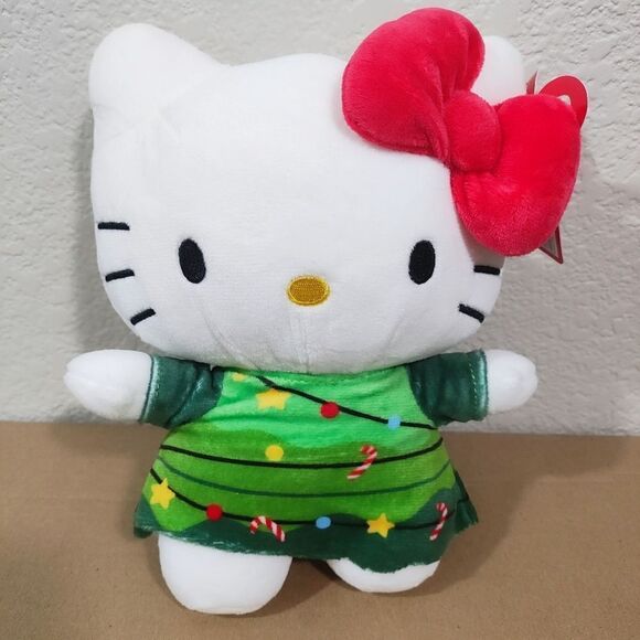 Sanrio Hello Kitty Holiday Plush 8 inch Toy Stuffed Animal -C - Picture 1 of 5